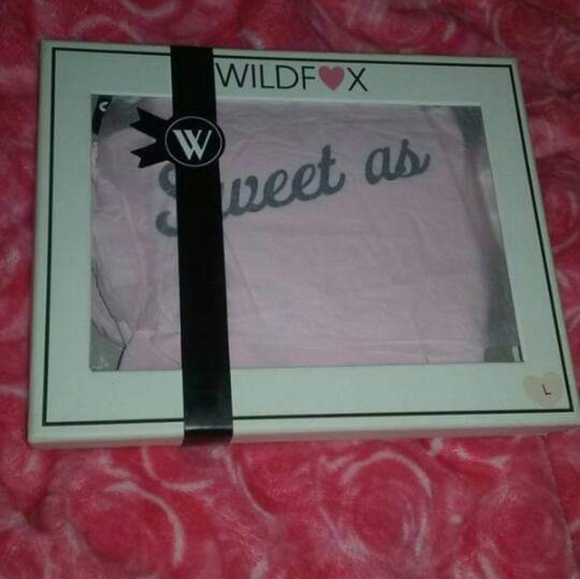 Vintage Wildfox couture Sweet as candy 🍭🍬 PJ set - Picture 2 of 3